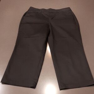 Dockers Ideal Fit Black Cropped Pants